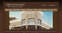 Desktop Screenshot of airesjewelers.com